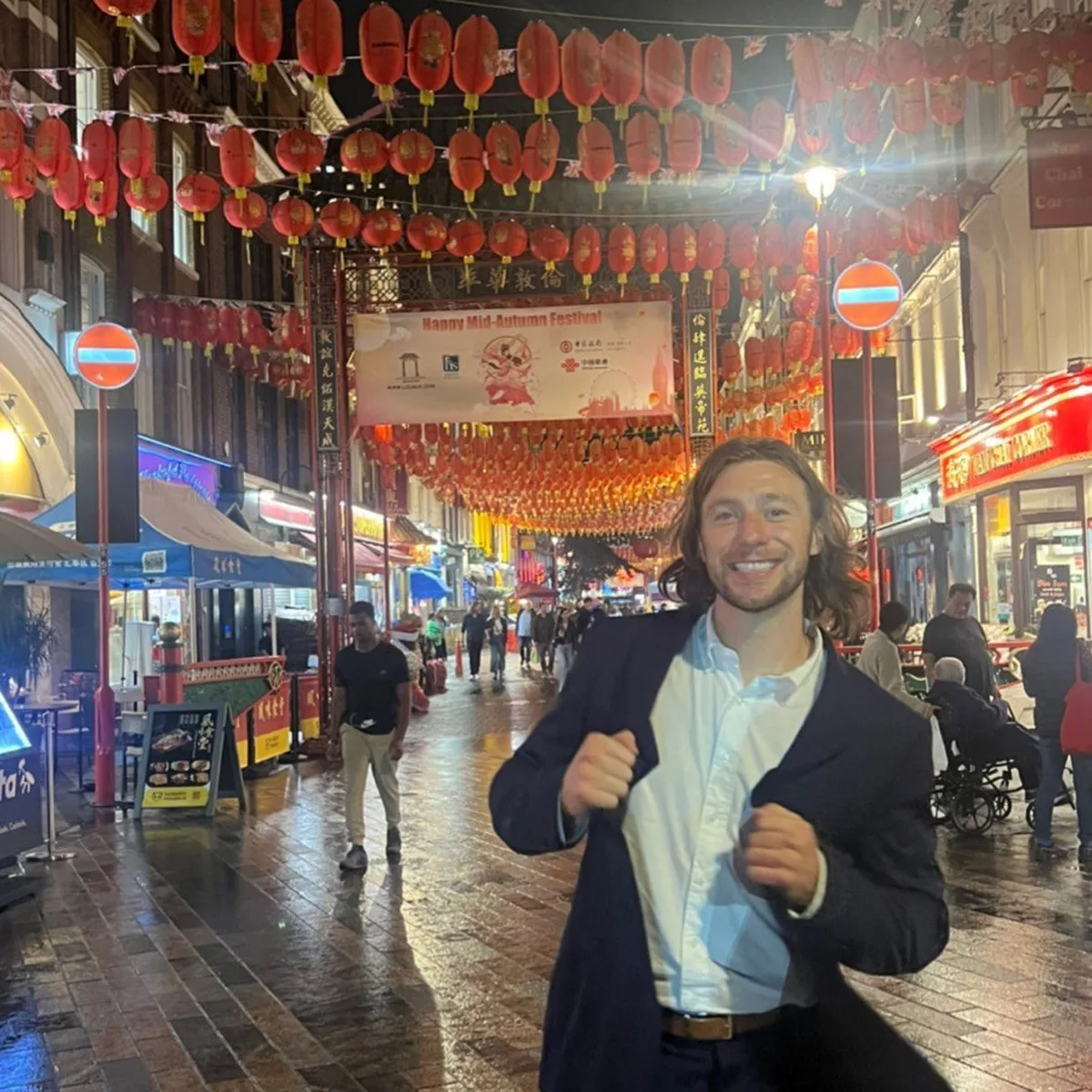 London Chinatown at night