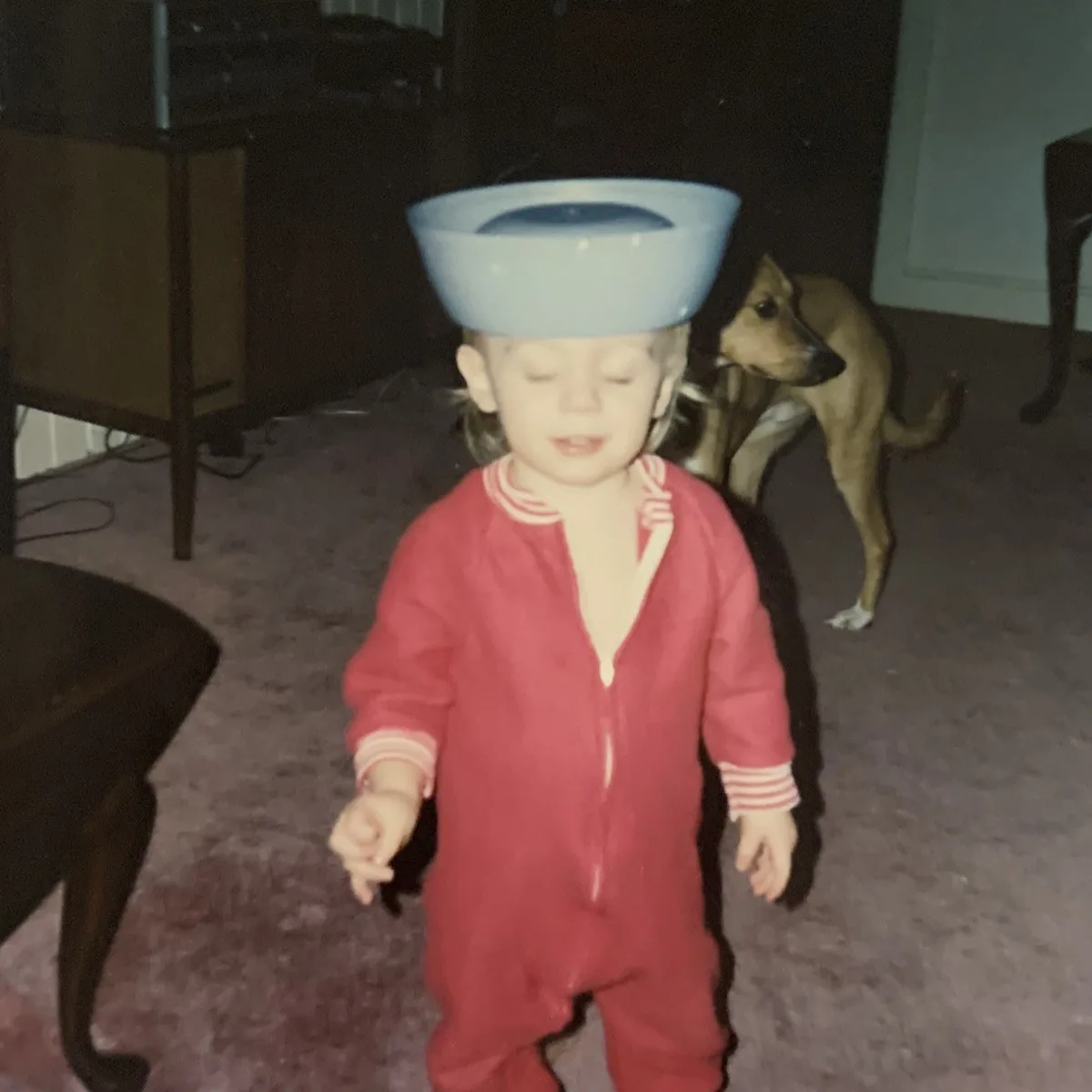 Chase as a toddler in Dayton